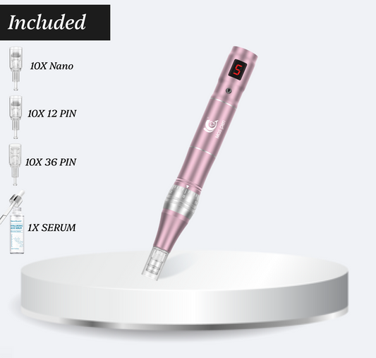 L3 Microneedling Pen +30 Cartridges & Serum Free - Limited Time Offer